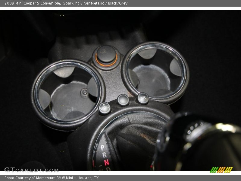 Sparkling Silver Metallic / Black/Grey 2009 Mini Cooper S Convertible