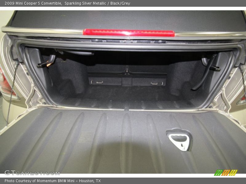 Sparkling Silver Metallic / Black/Grey 2009 Mini Cooper S Convertible