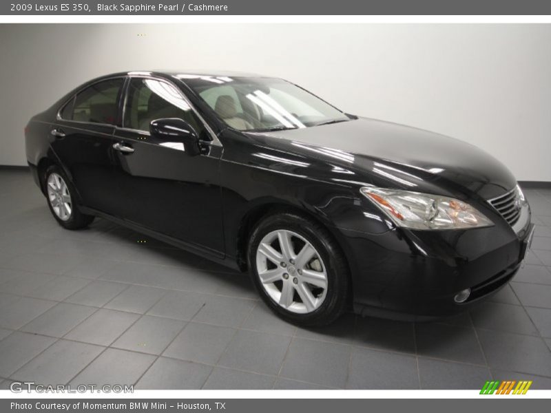Black Sapphire Pearl / Cashmere 2009 Lexus ES 350