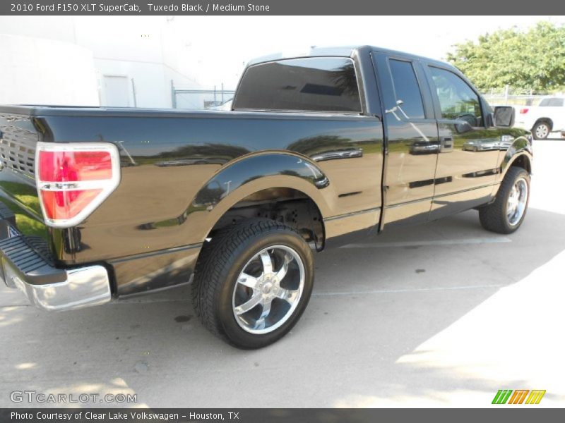 Tuxedo Black / Medium Stone 2010 Ford F150 XLT SuperCab