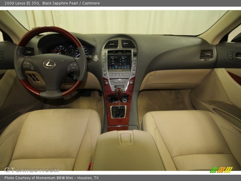Black Sapphire Pearl / Cashmere 2009 Lexus ES 350