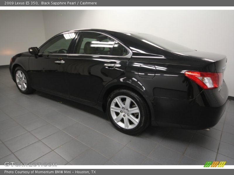 Black Sapphire Pearl / Cashmere 2009 Lexus ES 350