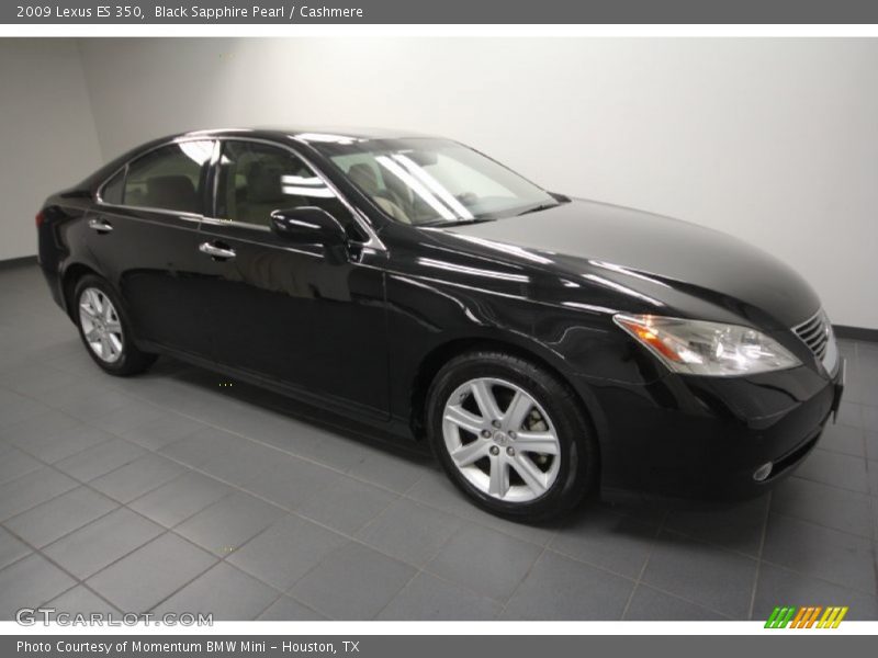 Black Sapphire Pearl / Cashmere 2009 Lexus ES 350