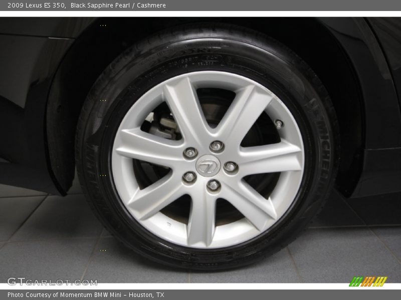 Black Sapphire Pearl / Cashmere 2009 Lexus ES 350