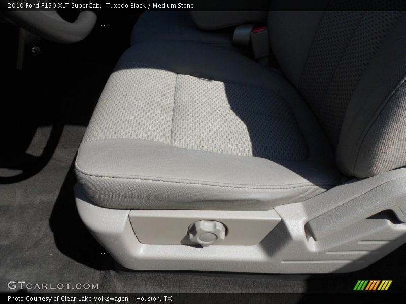 Tuxedo Black / Medium Stone 2010 Ford F150 XLT SuperCab