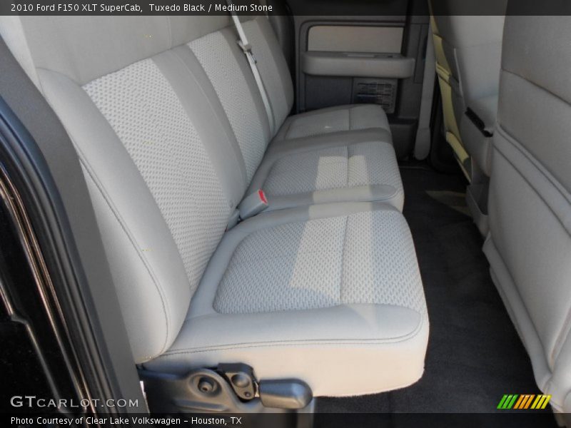 Tuxedo Black / Medium Stone 2010 Ford F150 XLT SuperCab