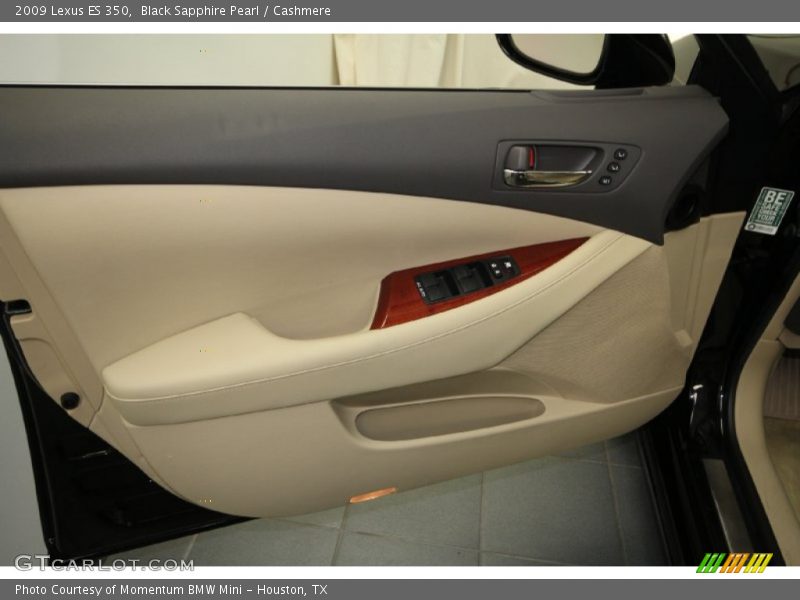 Black Sapphire Pearl / Cashmere 2009 Lexus ES 350