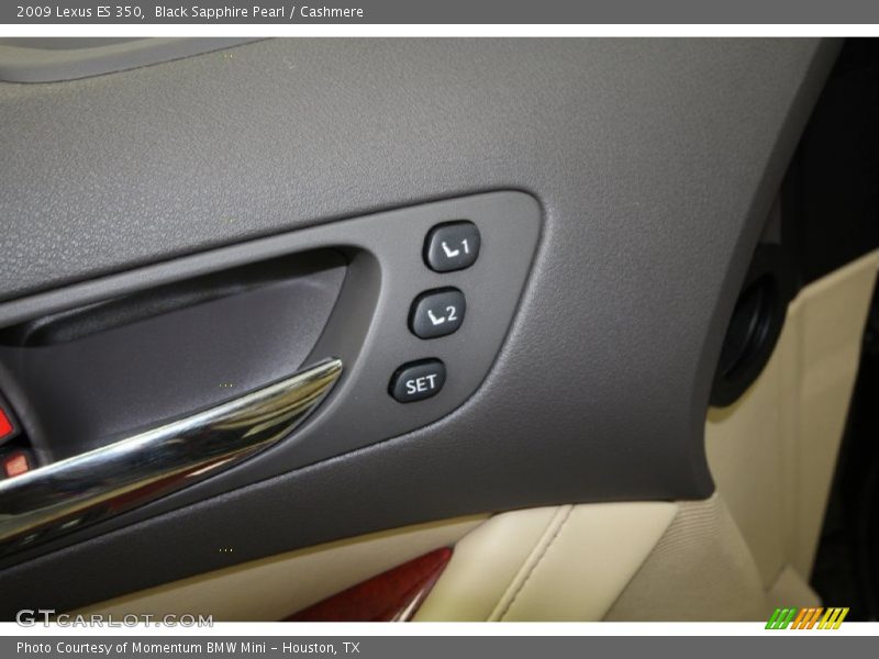 Black Sapphire Pearl / Cashmere 2009 Lexus ES 350