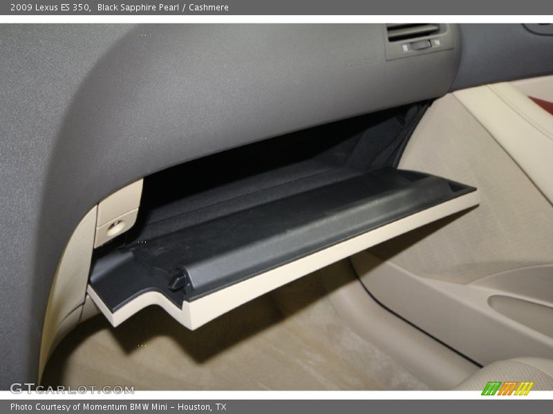 Black Sapphire Pearl / Cashmere 2009 Lexus ES 350