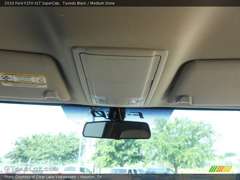 Tuxedo Black / Medium Stone 2010 Ford F150 XLT SuperCab
