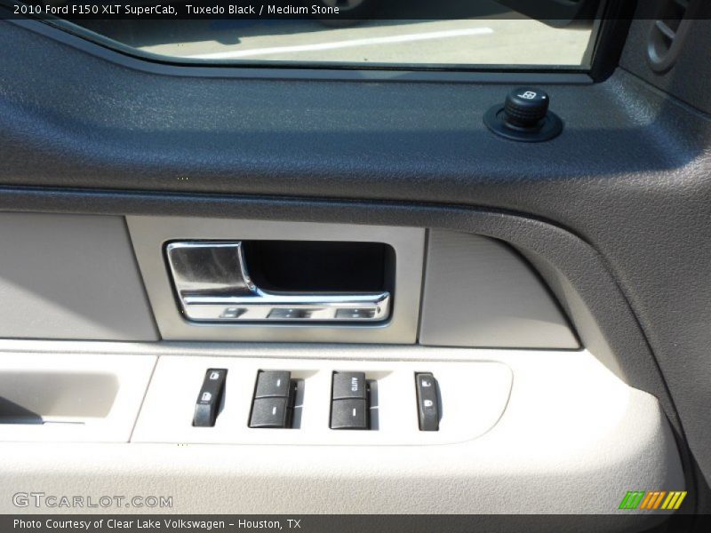 Tuxedo Black / Medium Stone 2010 Ford F150 XLT SuperCab