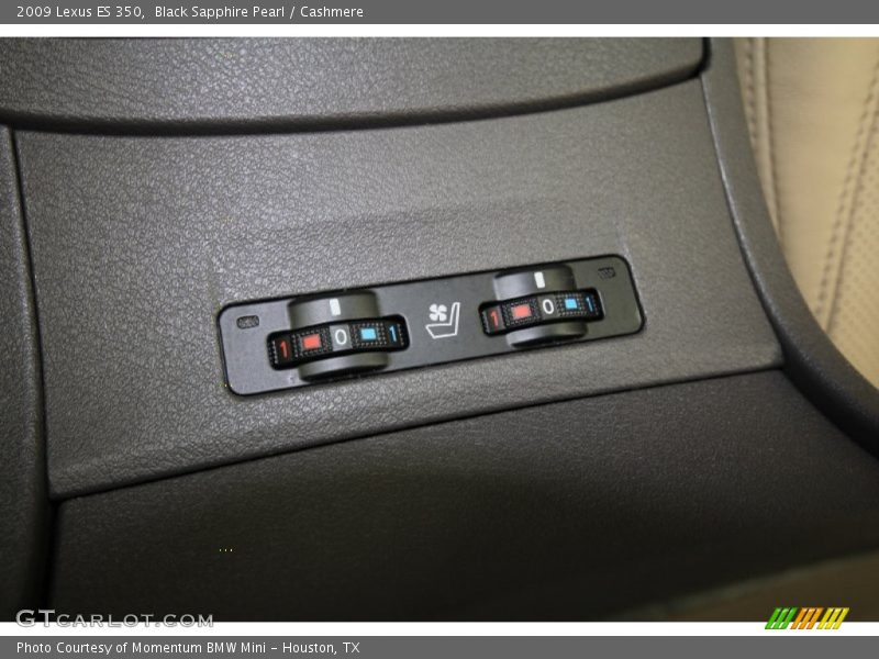 Black Sapphire Pearl / Cashmere 2009 Lexus ES 350
