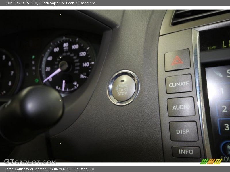 Black Sapphire Pearl / Cashmere 2009 Lexus ES 350