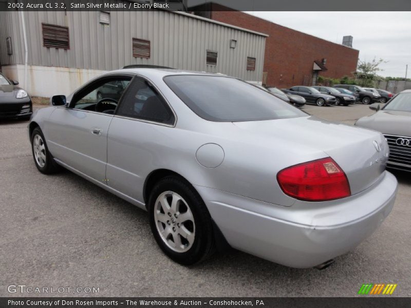 Satin Silver Metallic / Ebony Black 2002 Acura CL 3.2