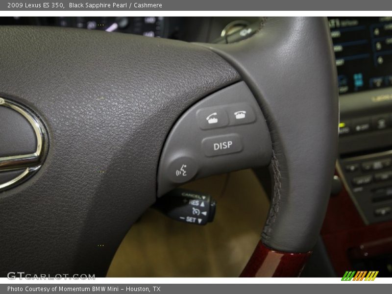 Black Sapphire Pearl / Cashmere 2009 Lexus ES 350