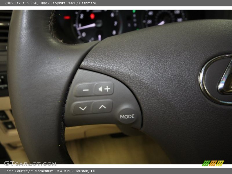 Black Sapphire Pearl / Cashmere 2009 Lexus ES 350