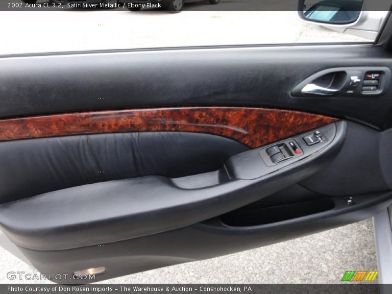 Satin Silver Metallic / Ebony Black 2002 Acura CL 3.2