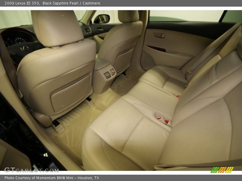 Black Sapphire Pearl / Cashmere 2009 Lexus ES 350