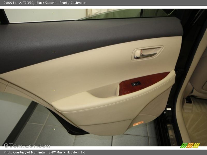 Black Sapphire Pearl / Cashmere 2009 Lexus ES 350