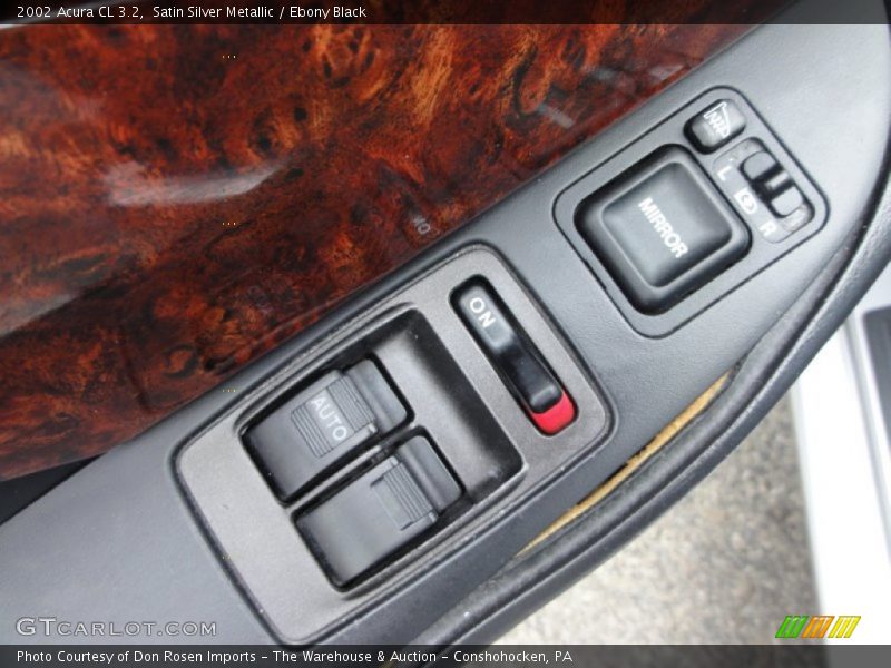 Satin Silver Metallic / Ebony Black 2002 Acura CL 3.2