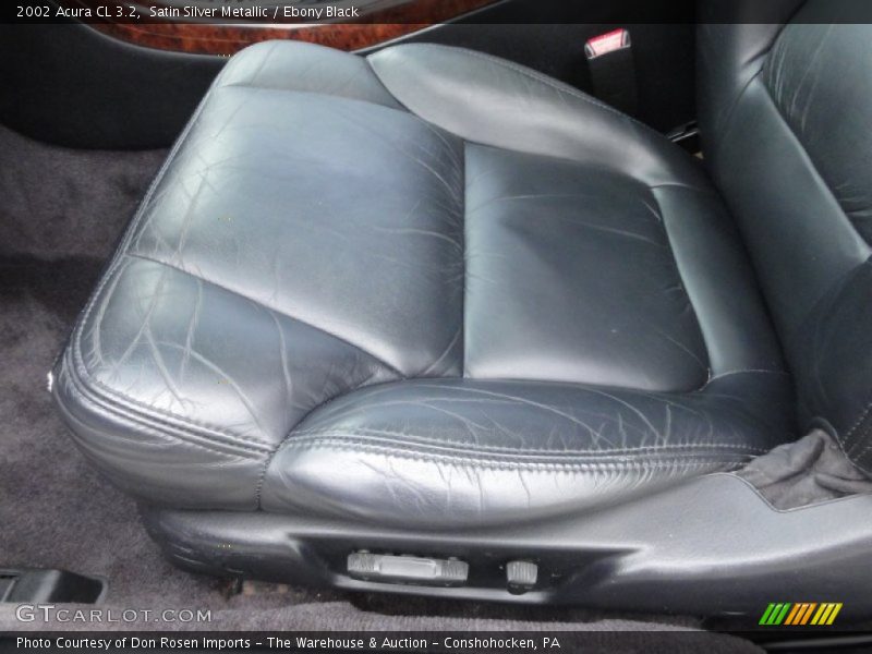 Satin Silver Metallic / Ebony Black 2002 Acura CL 3.2