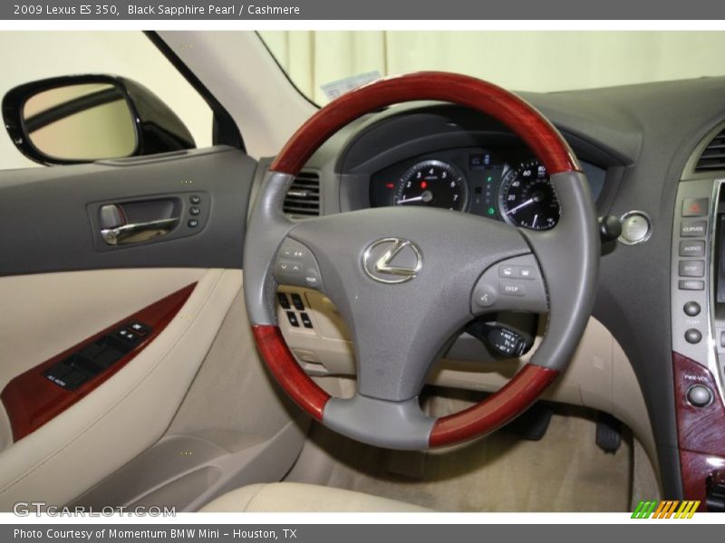 Black Sapphire Pearl / Cashmere 2009 Lexus ES 350