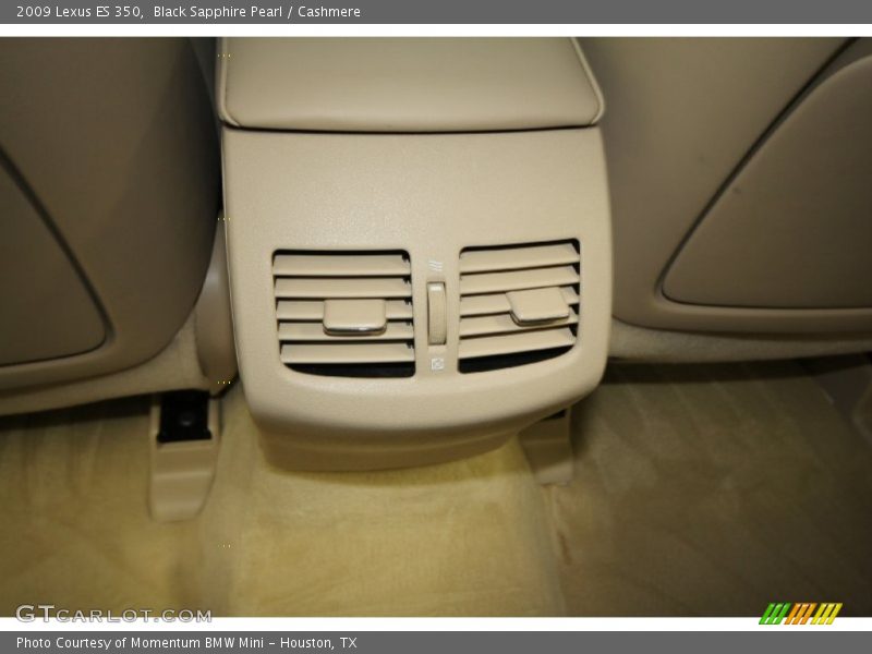 Black Sapphire Pearl / Cashmere 2009 Lexus ES 350