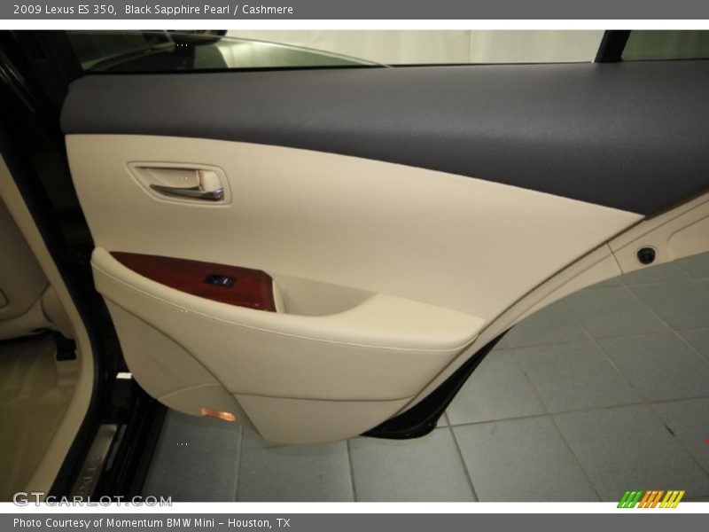 Black Sapphire Pearl / Cashmere 2009 Lexus ES 350