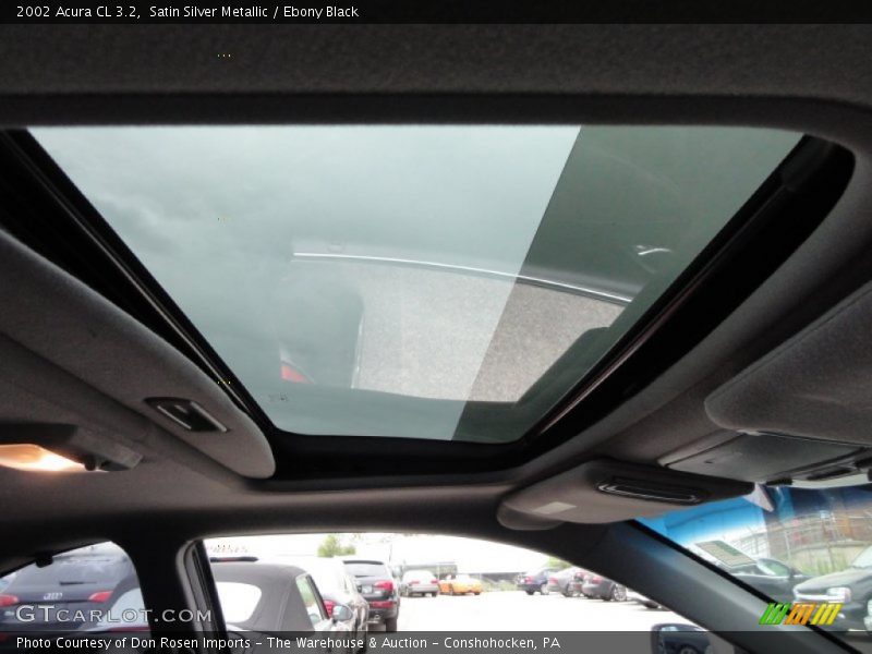 Satin Silver Metallic / Ebony Black 2002 Acura CL 3.2