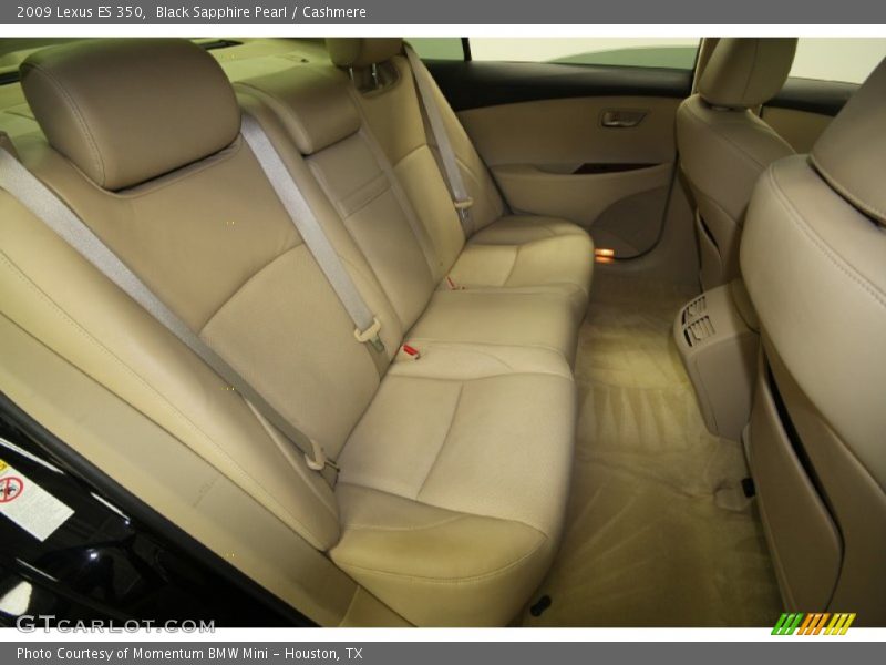 Black Sapphire Pearl / Cashmere 2009 Lexus ES 350