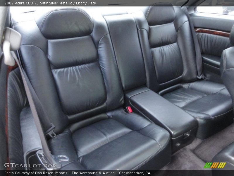 Rear Seat of 2002 CL 3.2