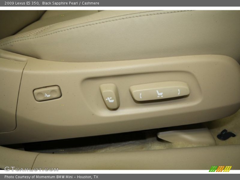 Black Sapphire Pearl / Cashmere 2009 Lexus ES 350