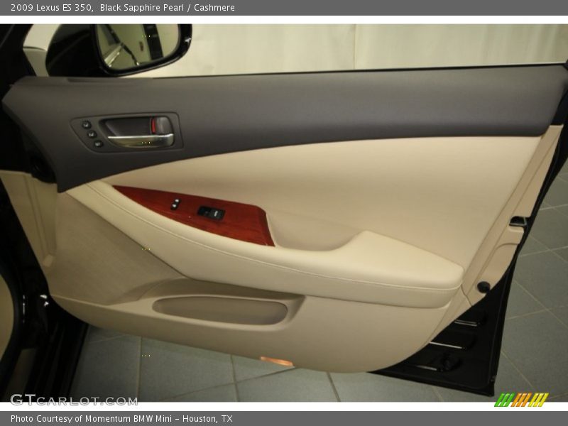Black Sapphire Pearl / Cashmere 2009 Lexus ES 350