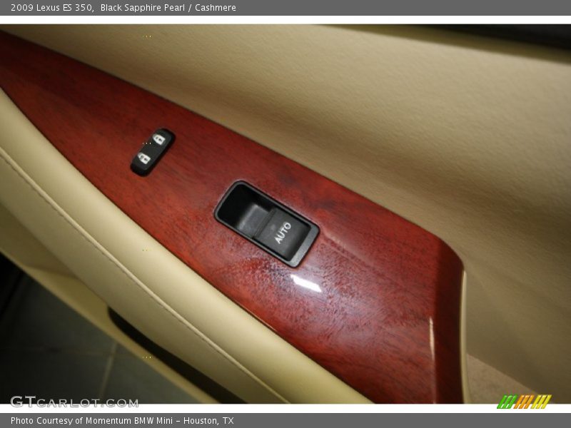 Black Sapphire Pearl / Cashmere 2009 Lexus ES 350