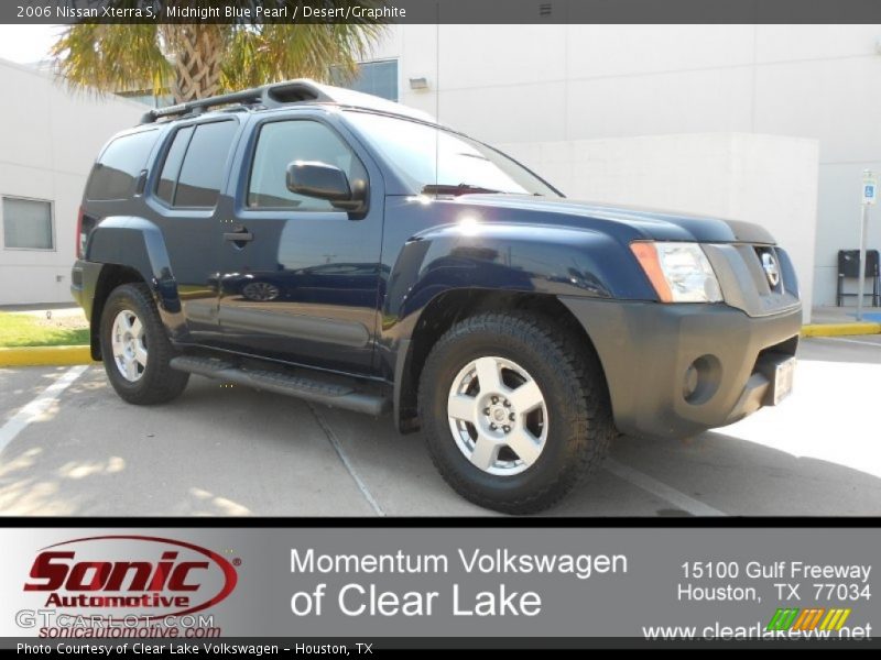 Midnight Blue Pearl / Desert/Graphite 2006 Nissan Xterra S