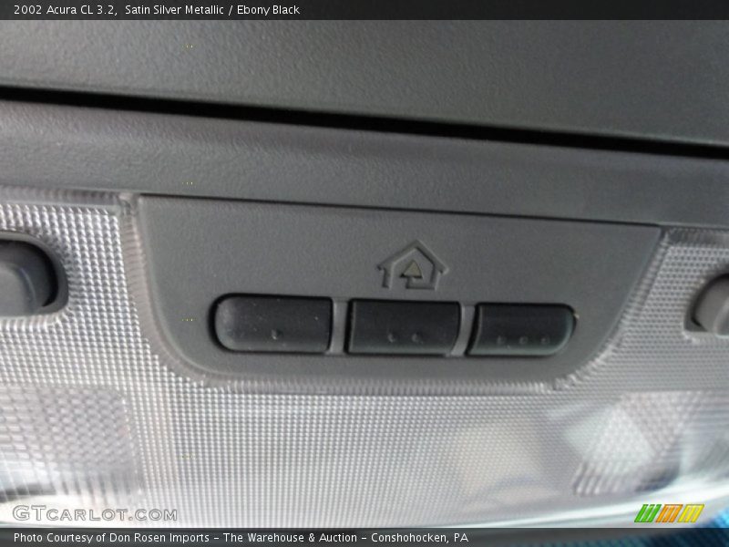 Satin Silver Metallic / Ebony Black 2002 Acura CL 3.2