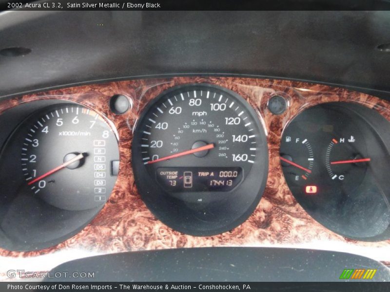  2002 CL 3.2 3.2 Gauges