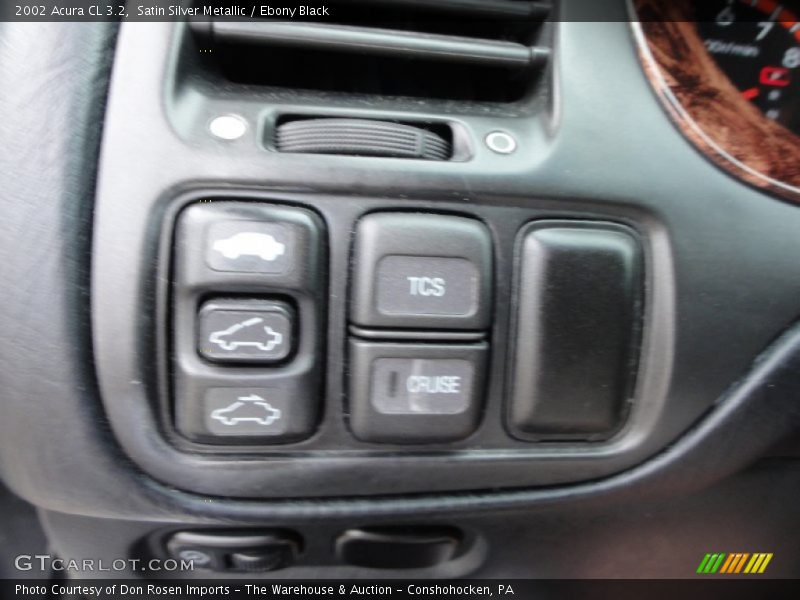 Satin Silver Metallic / Ebony Black 2002 Acura CL 3.2