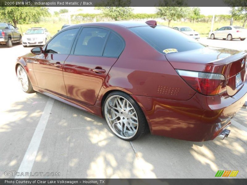 Indianapolis Red Metallic / Black 2006 BMW M5