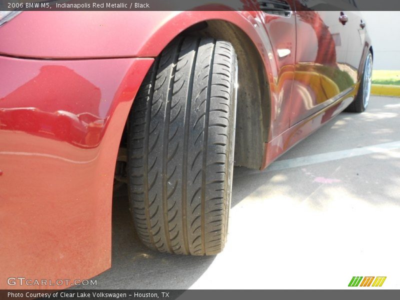 Indianapolis Red Metallic / Black 2006 BMW M5