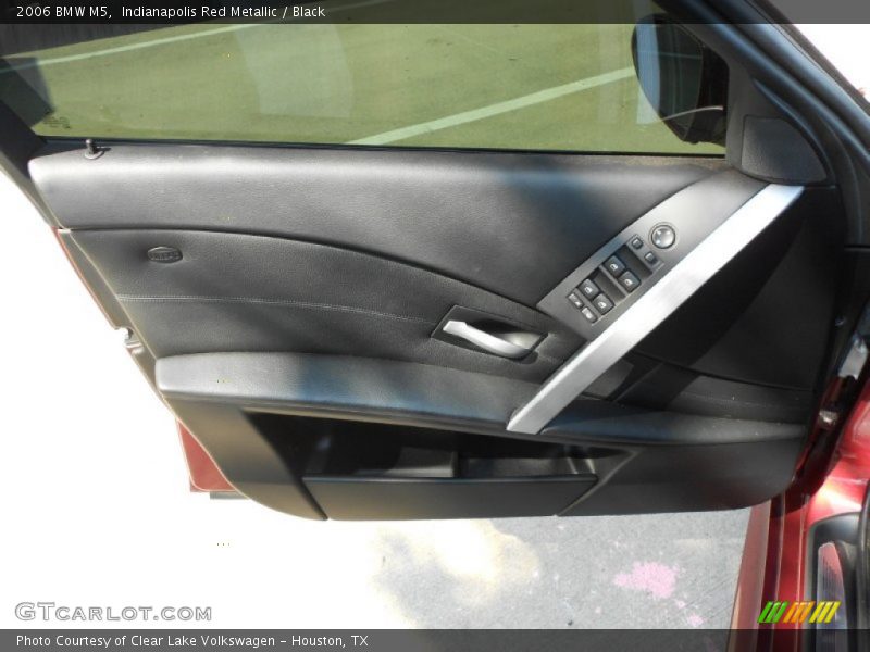 Indianapolis Red Metallic / Black 2006 BMW M5