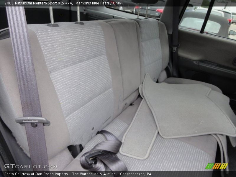 Memphis Blue Pearl / Gray 2003 Mitsubishi Montero Sport XLS 4x4