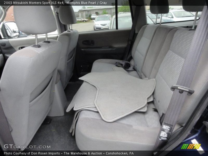 Memphis Blue Pearl / Gray 2003 Mitsubishi Montero Sport XLS 4x4