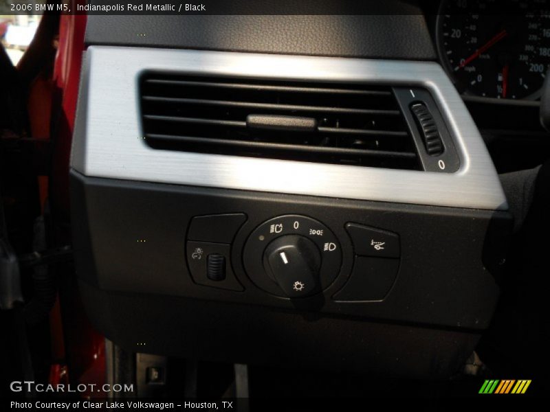 Indianapolis Red Metallic / Black 2006 BMW M5