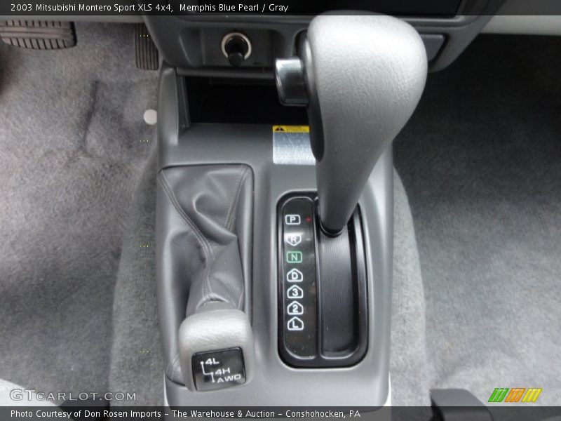 Memphis Blue Pearl / Gray 2003 Mitsubishi Montero Sport XLS 4x4
