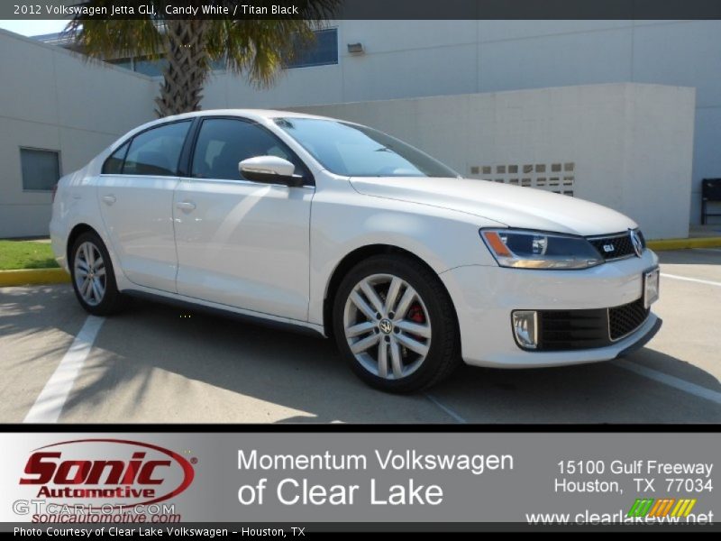 Candy White / Titan Black 2012 Volkswagen Jetta GLI