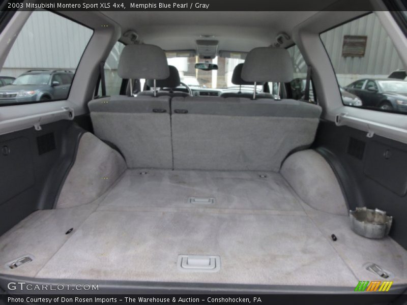 Memphis Blue Pearl / Gray 2003 Mitsubishi Montero Sport XLS 4x4