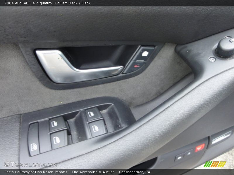 Brilliant Black / Black 2004 Audi A8 L 4.2 quattro