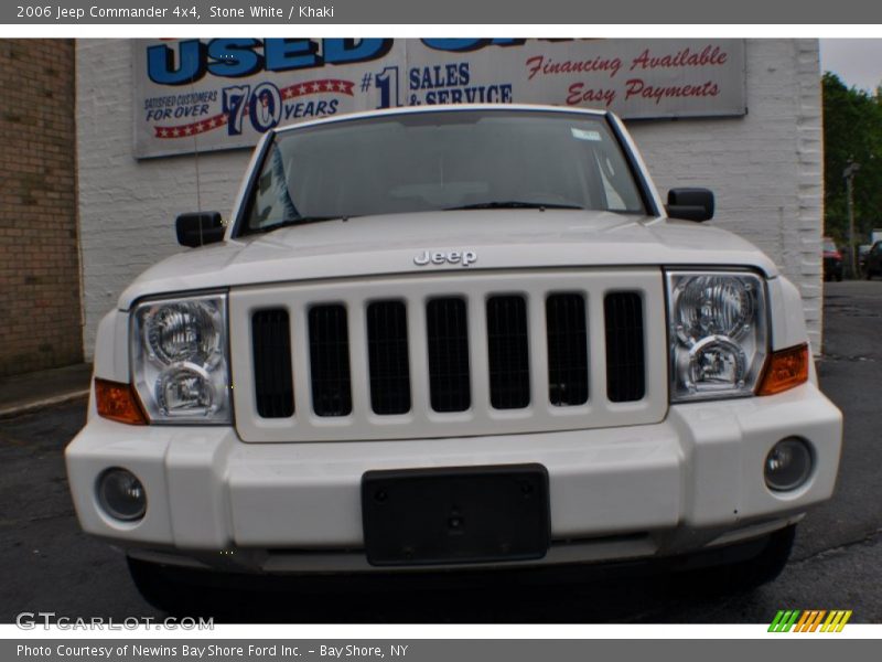 Stone White / Khaki 2006 Jeep Commander 4x4