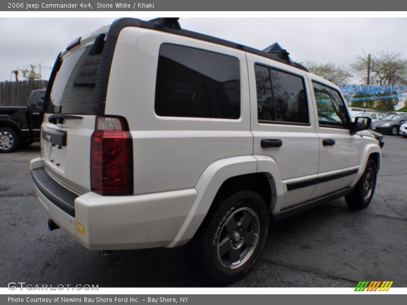 Stone White / Khaki 2006 Jeep Commander 4x4